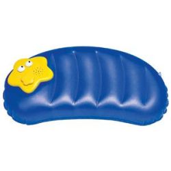 Подушка надувная для ванной 'Relax" с FM-радио (синий, желтый)